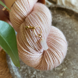 Gold Glitter Sock