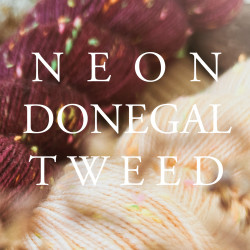 Neon Donegal Tweed