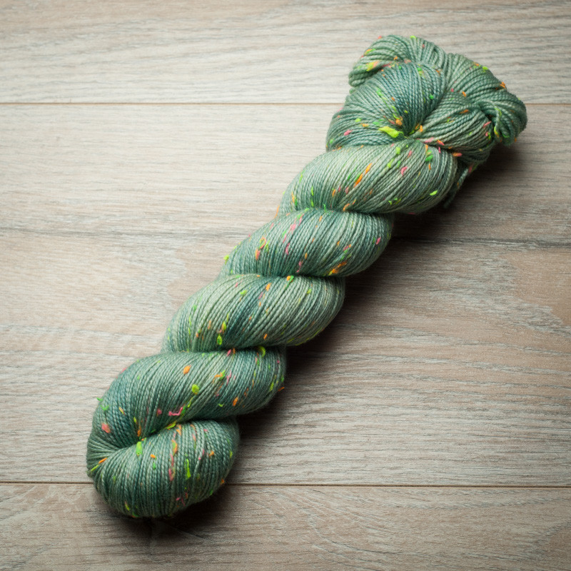 Neon Donegal Tweed