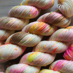 Neon Donegal Tweed