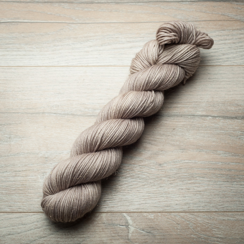 Gold Glitter Sock DK