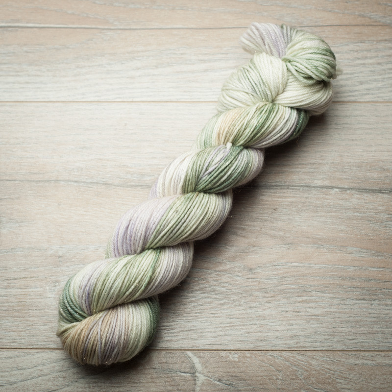 Gold Glitter Sock DK