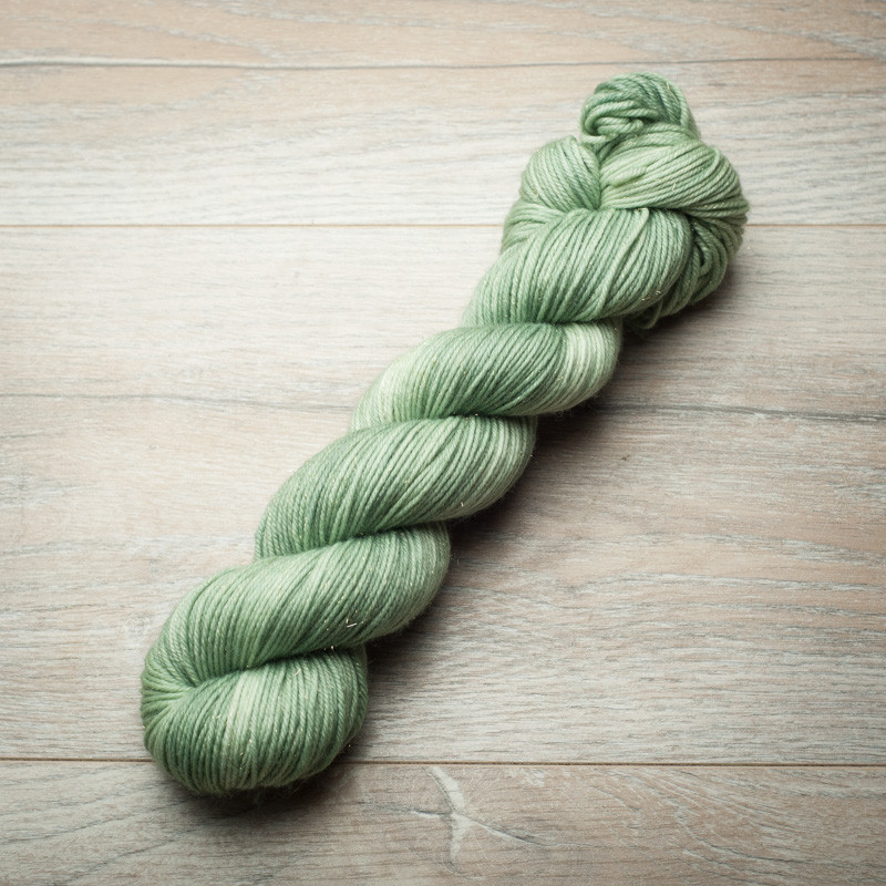 Gold Glitter Sock DK