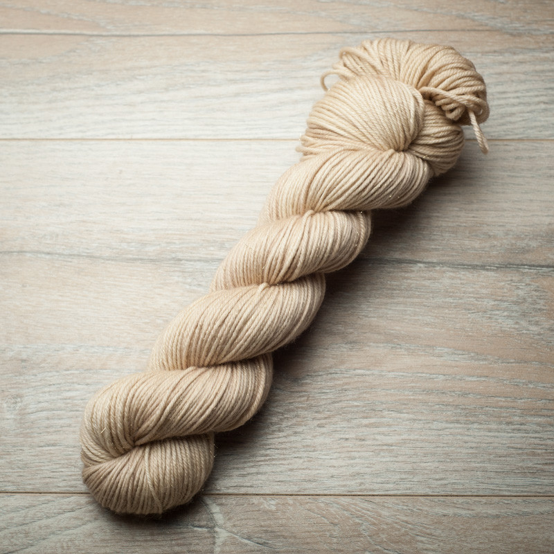 Gold Glitter Sock DK