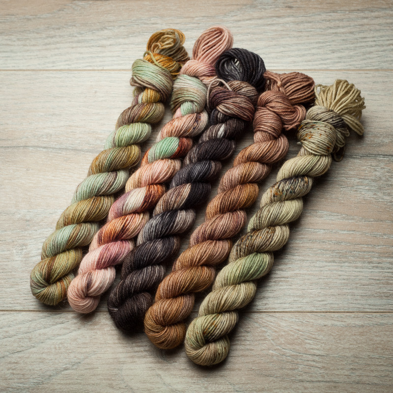 II-laatusetti - BFL Sock Mini 3x20g