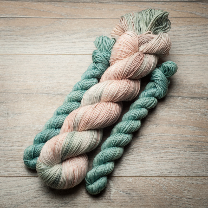 Merino Sock - Samistelusetti - Vårvisa & Valse Lente