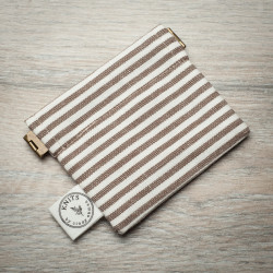 Knits Push Pouch - Soft Stripes