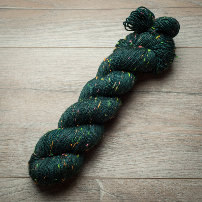 Neon Donegal Tweed
