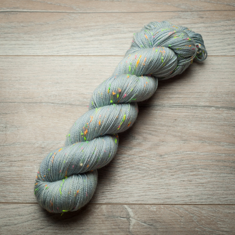 Neon Donegal Tweed