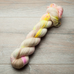 Gold Glitter Sock