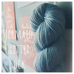 Mermaid Glitter Sock