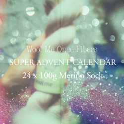 Superjoulukalenteri 24x100g Merino Sock