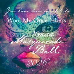 Joulukalenteri - Wool Me Once Fibers XMAS Masquerade Ball